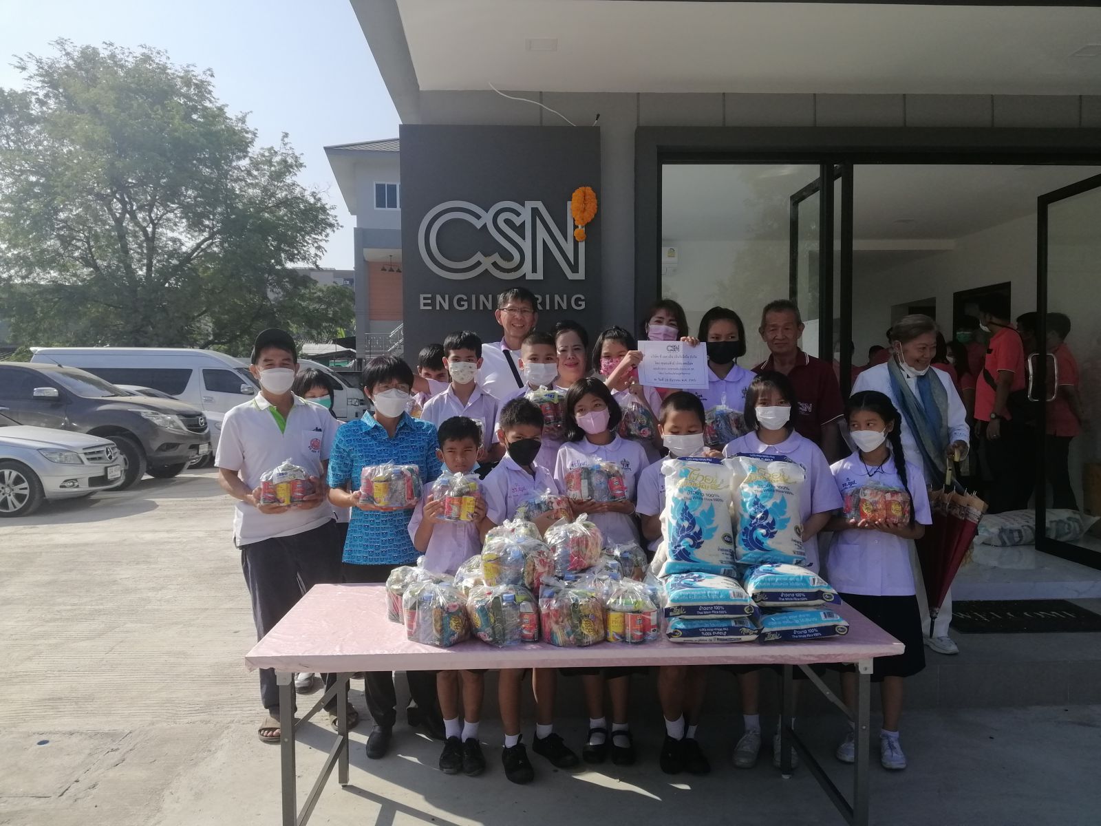 พิธีเปิดสำนักงาน CSN ในวันที่ 2